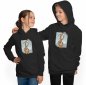 Preview: Hoodie Hooded Sweatshirt Kids - With long-necked dinosaur print i48